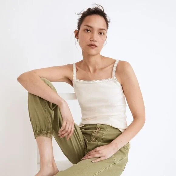 NWOT Madewell Thompson Cami Tank in Undyed S - Picture 4 of 6